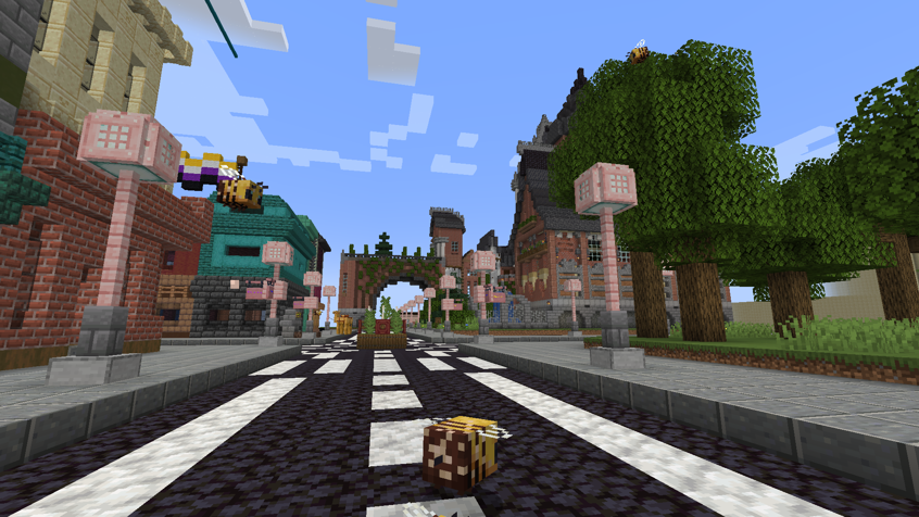 Stad van de toekomst in Minecraft (1)