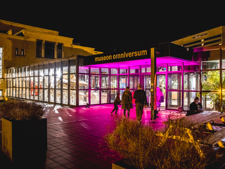 Museumgebouw tijdens Museumnacht (1)