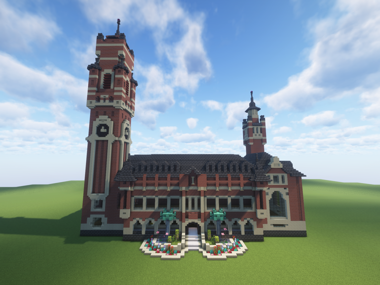 Vredespaleis in Minecraft (2)