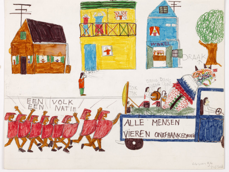 Kindertekening Tjang A Tjoi
