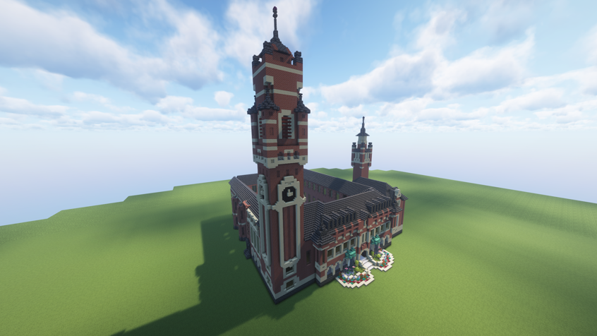 Vredespaleis in Minecraft (1)