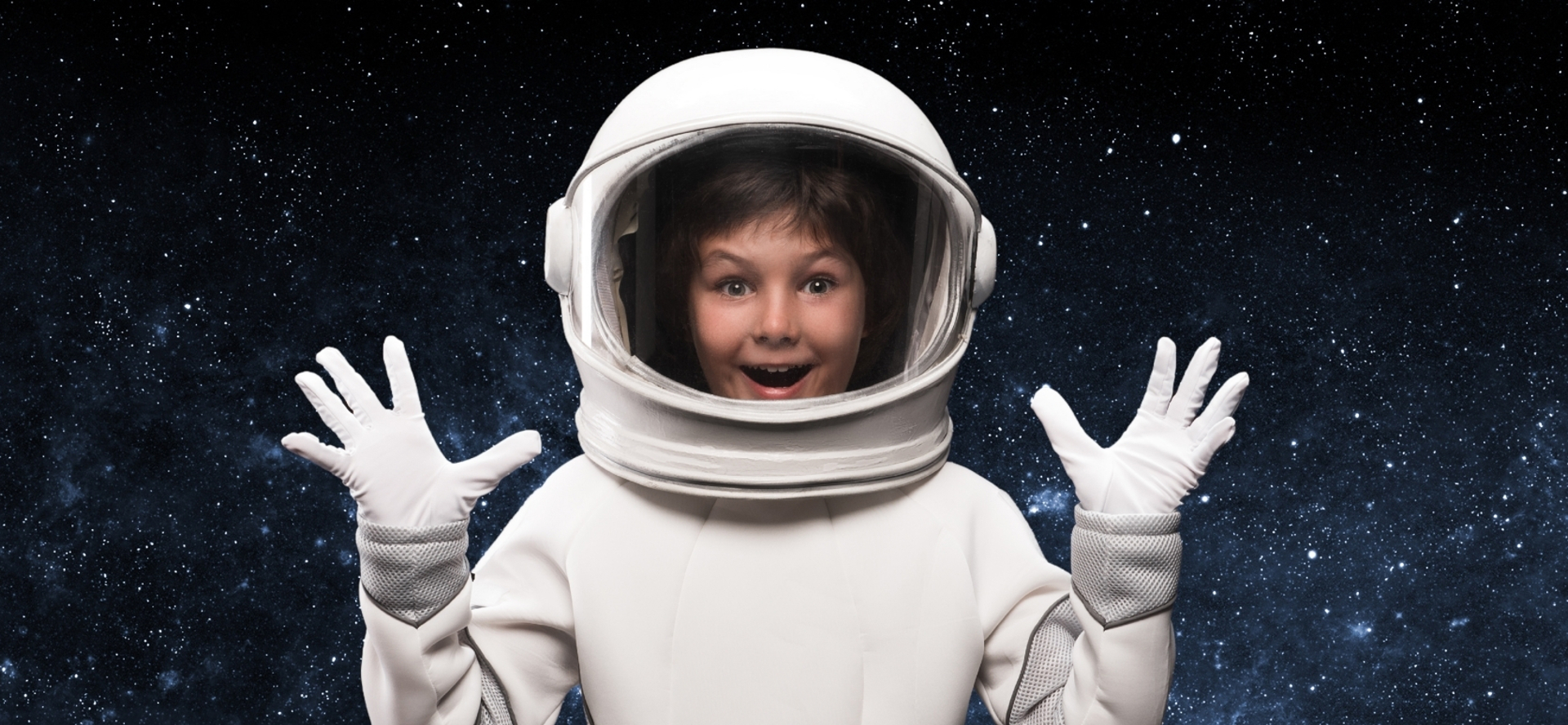 Kind Astronaut Sterrenhemel 1920 X 1080