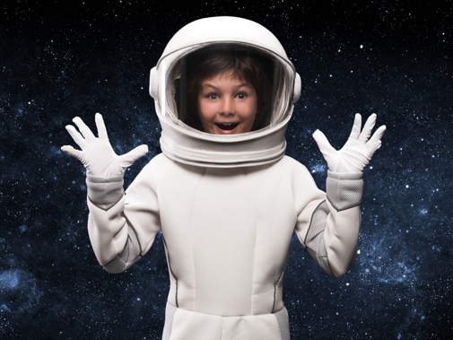 Kind Astronaut Sterrenhemel 1920 X 1080