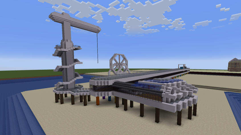 Pier in Minecraft
