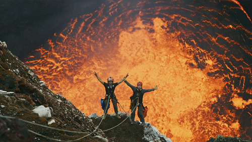 Scene uit de film Volcanoes