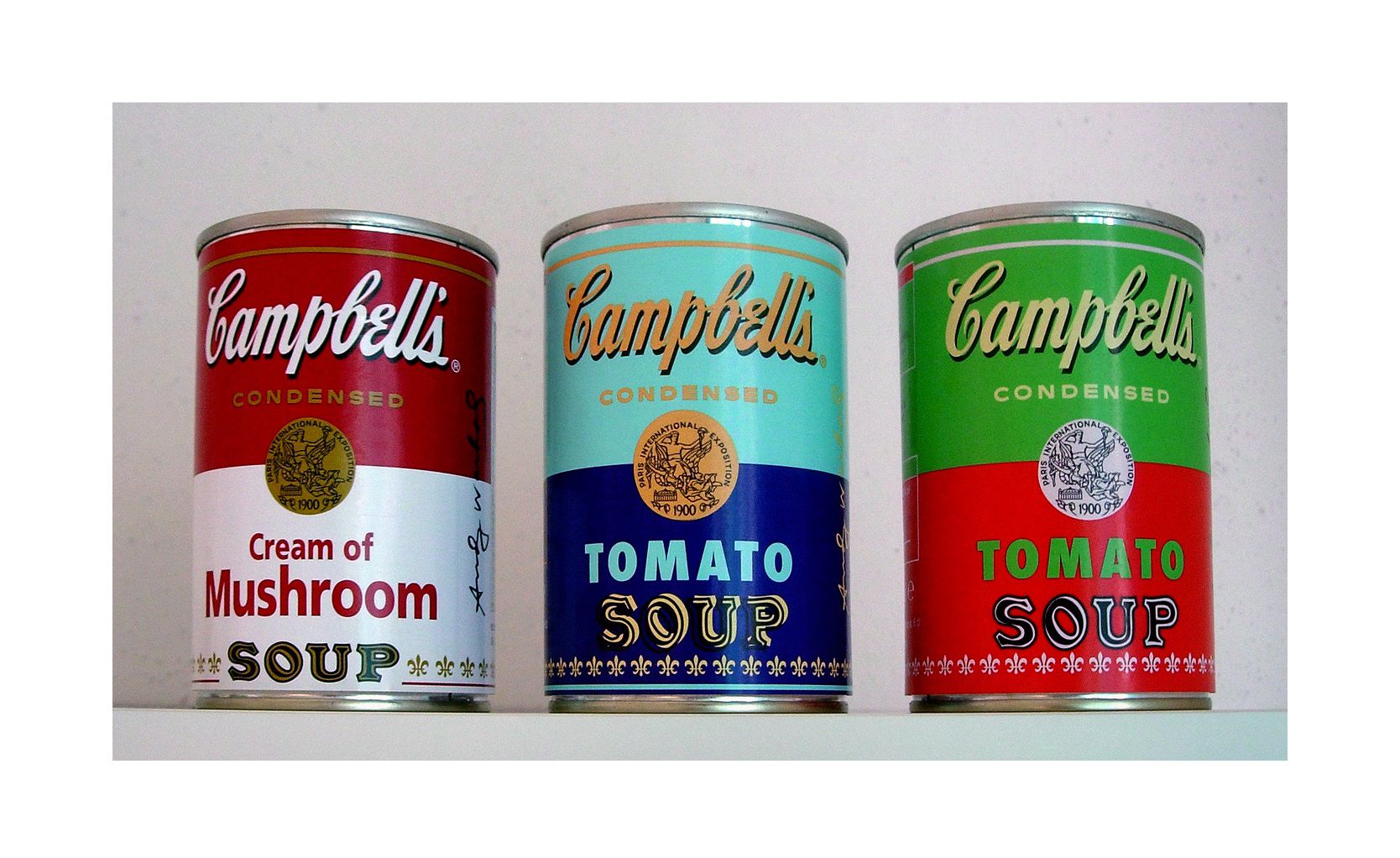 Campbell's Andy Warhol Special edition (Foto: Jonn Leffmann)
