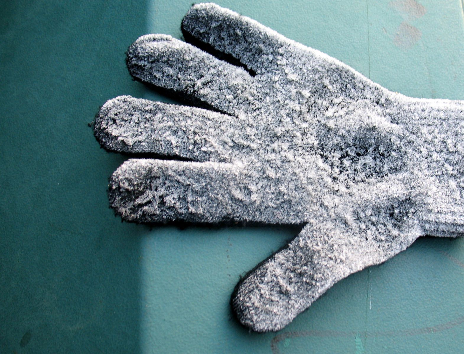 Bevroren handschoen