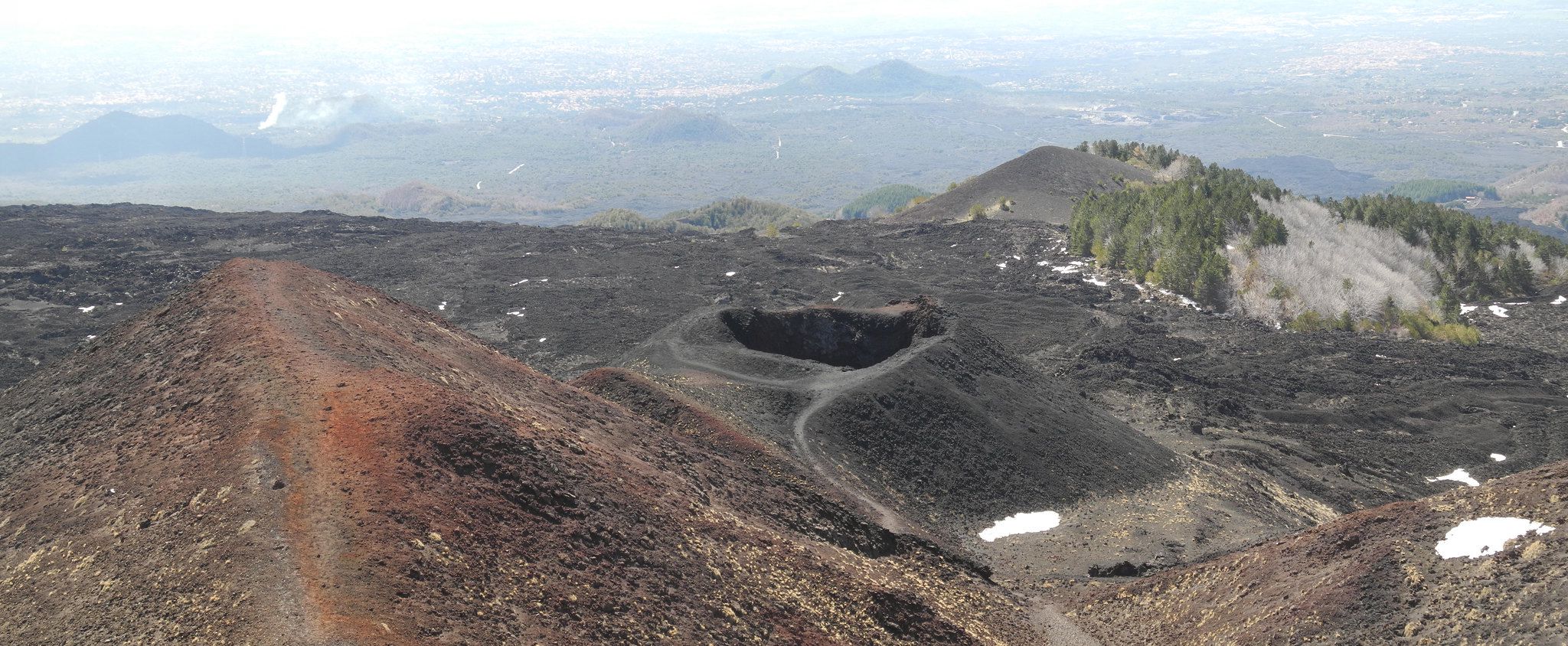 Vaulkaanlandschap van de Etna
